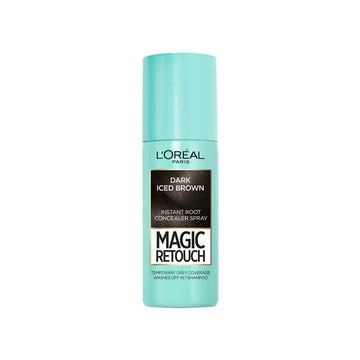 Dark Iced Brown Root Touch Up